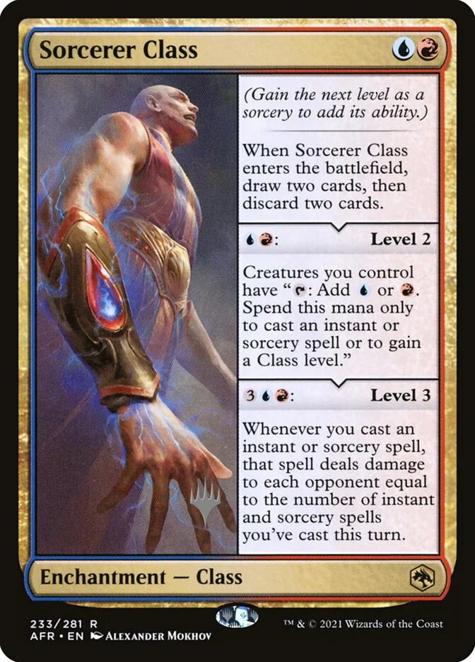 Sorcerer Class 「PAFR/233p」「EN」