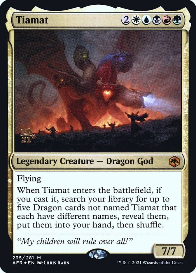 Tiamat 「PAFR/235s」「EN」