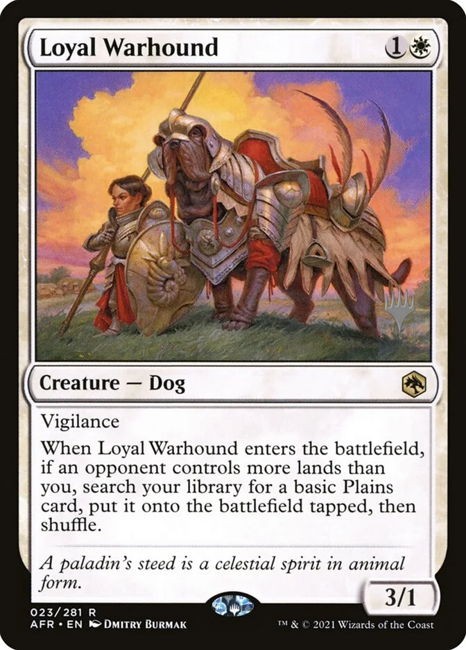 Loyal Warhound 「PAFR/23p」「EN」