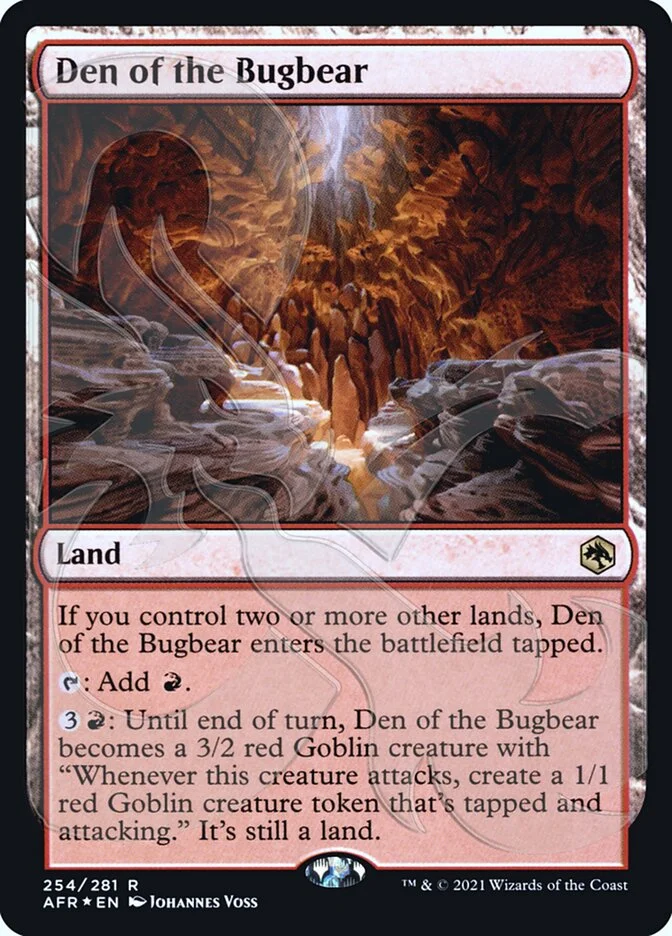 Den of the Bugbear 「PAFR/254a」「EN」