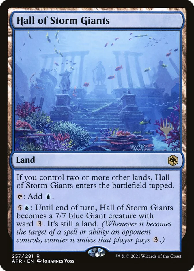 Hall of Storm Giants 「PAFR/257p」「EN」