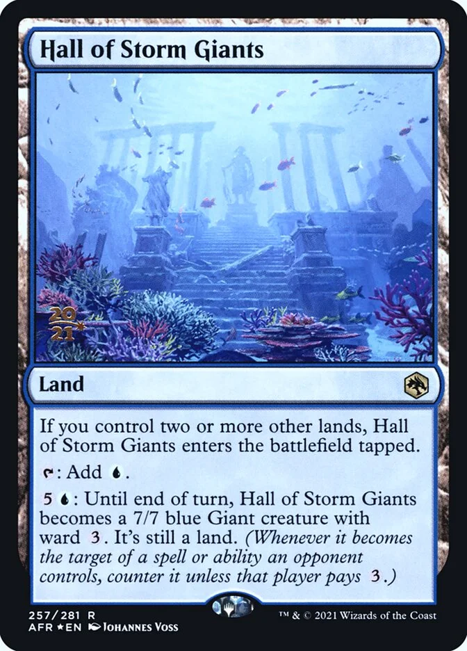 Hall of Storm Giants 「PAFR/257s」「EN」