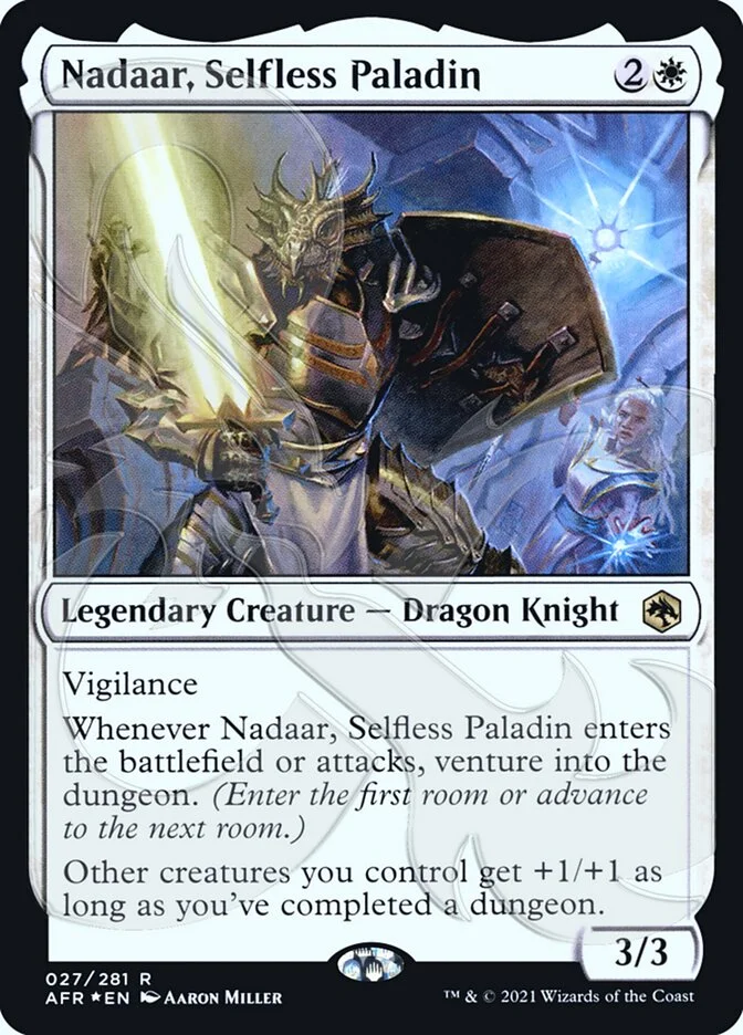 Nadaar, Selfless Paladin 「PAFR/27a」「EN」