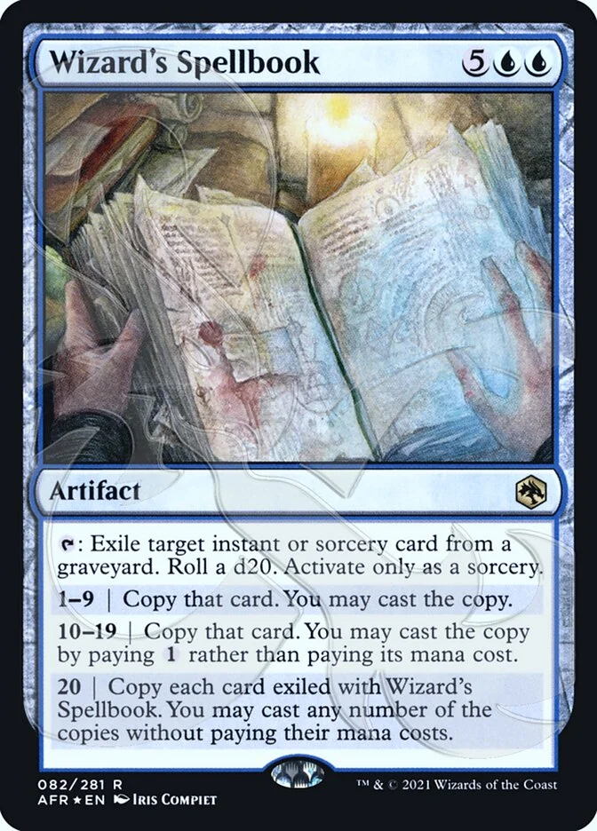 Wizard's Spellbook 「PAFR/82a」「EN」