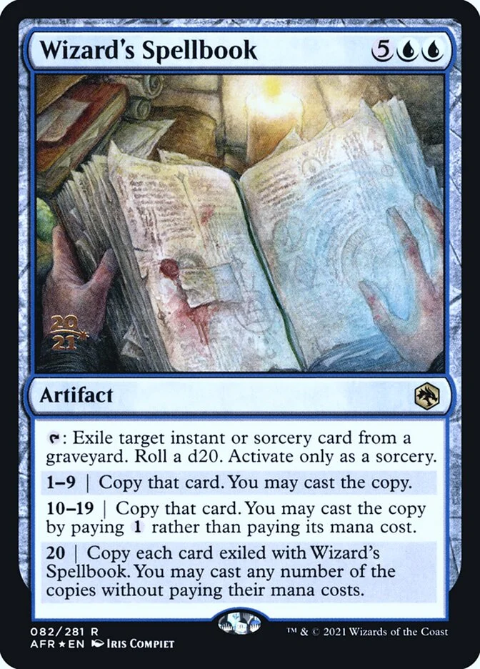 Wizard's Spellbook 「PAFR/82s」「EN」