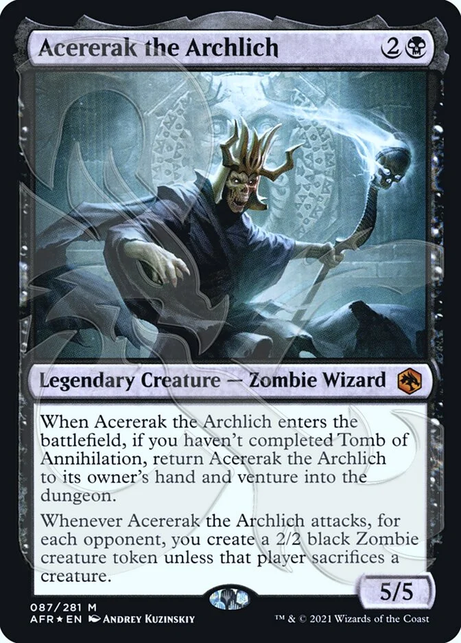 Acererak the Archlich 「PAFR/87a」「EN」