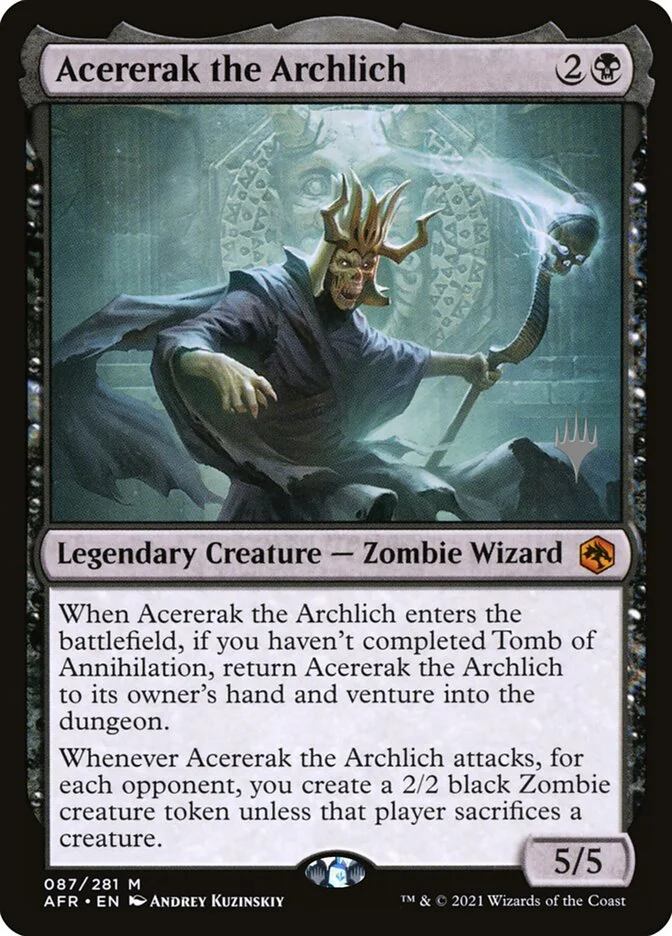 Acererak the Archlich 「PAFR/87p」「EN」