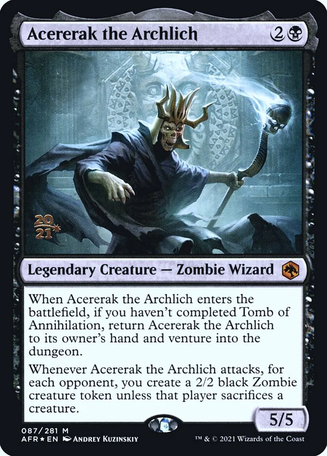 Acererak the Archlich 「PAFR/87s」「EN」