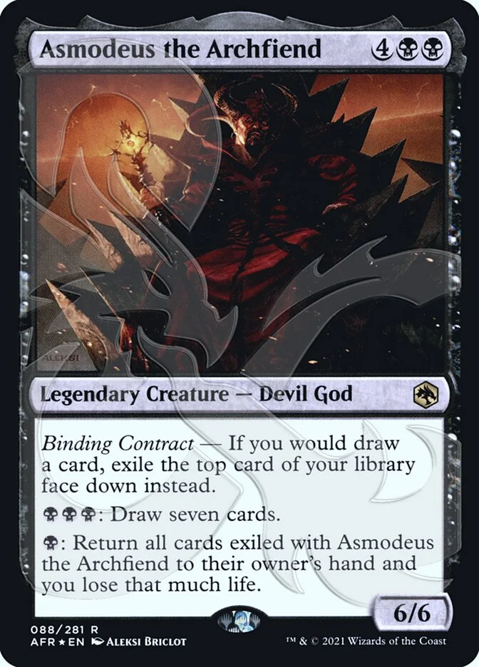 Asmodeus the Archfiend 「PAFR/88a」「EN」