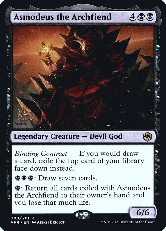 Asmodeus the Archfiend 「PAFR/88s」「EN」