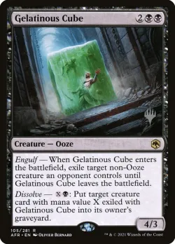 Gelatinous Cube #105p · Magic: The Gathering