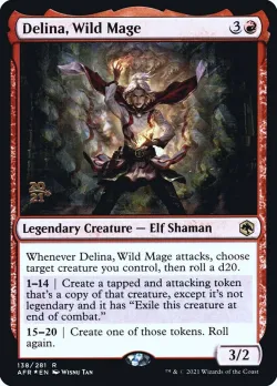 Delina, Wild Mage #138s · Magic: The Gathering
