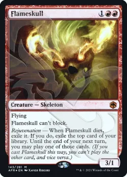 Flameskull #143a · Magic: The Gathering