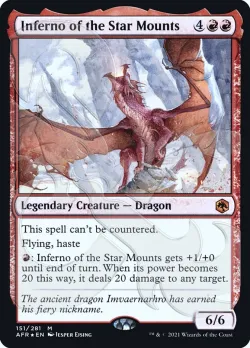 Inferno of the Star Mounts #151a · Magic: The Gathering
