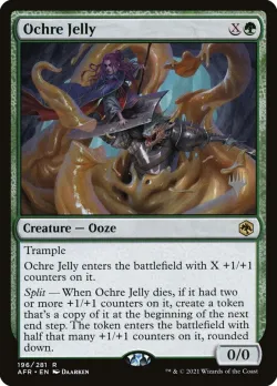 Ochre Jelly #196p · Magic: The Gathering