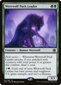 Werewolf Pack Leader #211p · Magic: The Gathering