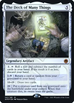 The Deck of Many Things 「PAFR/241a」「EN」