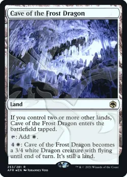 Cave of the Frost Dragon 「PAFR/253a」「EN」