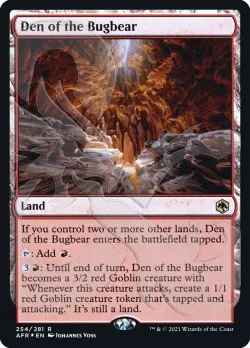 Den of the Bugbear 「PAFR/254a」「EN」