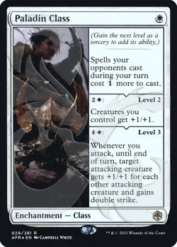 Paladin Class #29a · Magic: The Gathering