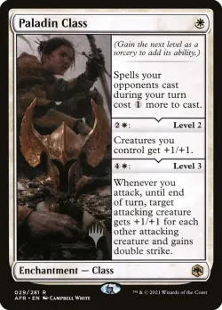 Paladin Class #29p · Magic: The Gathering