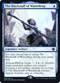 The Blackstaff of Waterdeep #48a · Magic: The Gathering