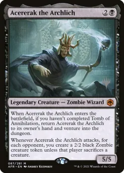 Acererak the Archlich #87p · Magic: The Gathering
