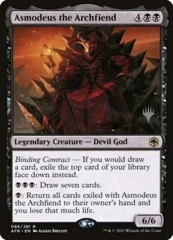 Asmodeus the Archfiend #88p · Magic: The Gathering