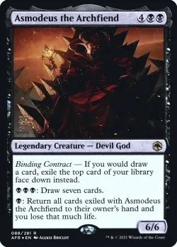 Asmodeus the Archfiend #88s · Magic: The Gathering