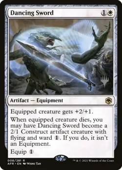 Dancing Sword #8p · Magic: The Gathering