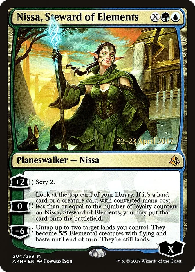 Nissa, Steward of Elements 「PAKH/204s」「EN」