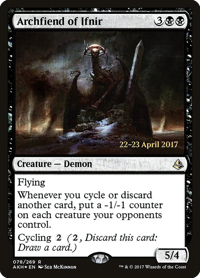 Archfiend of Ifnir 「PAKH/78s」「EN」