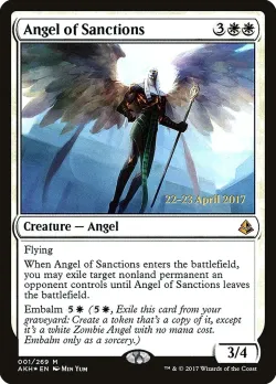 Angel of Sanctions #1s · Magic: The Gathering