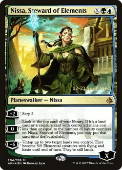 Nissa, Steward of Elements 「PAKH/204s」「EN」