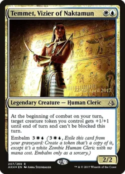 Temmet, Vizier of Naktamun 「PAKH/207s」「EN」