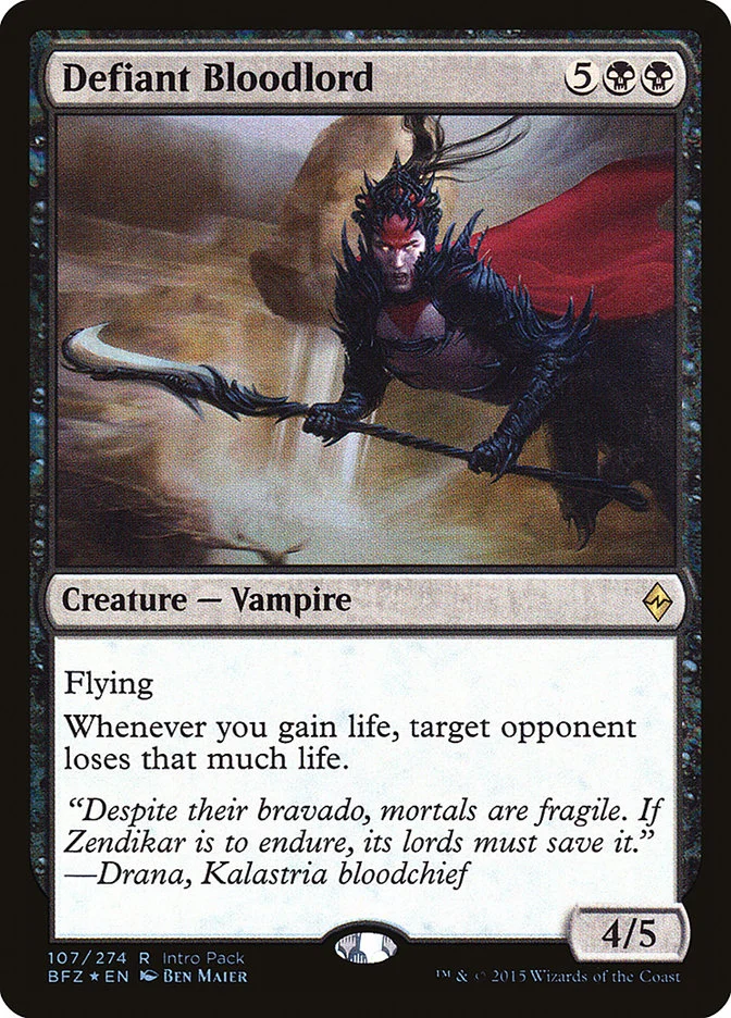 Defiant Bloodlord 「PBFZ/107」「EN」