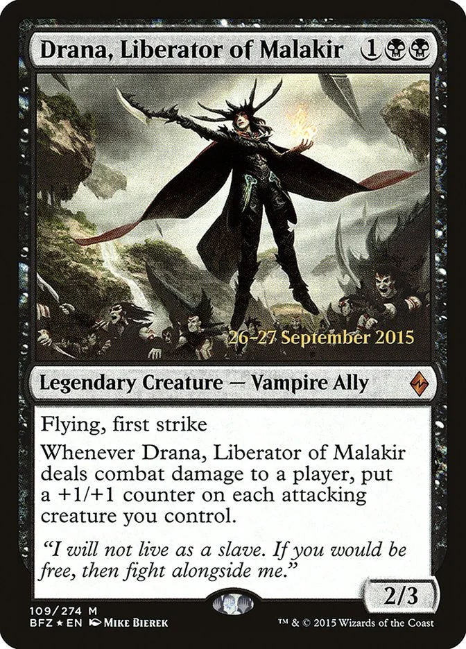 Drana, Liberator of Malakir 「PBFZ/109s」「EN」