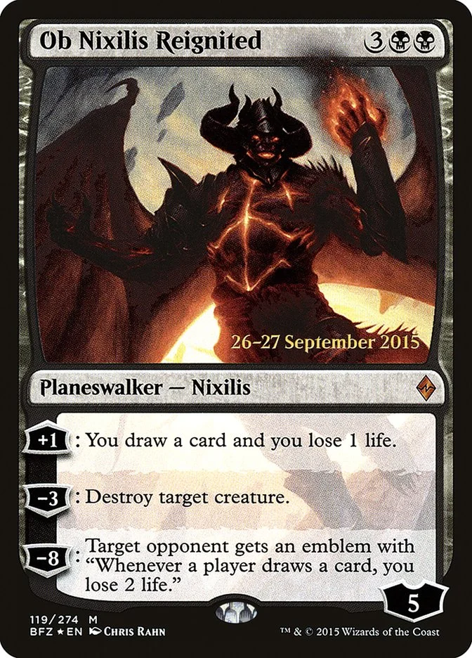 Ob Nixilis Reignited 「PBFZ/119s」「EN」
