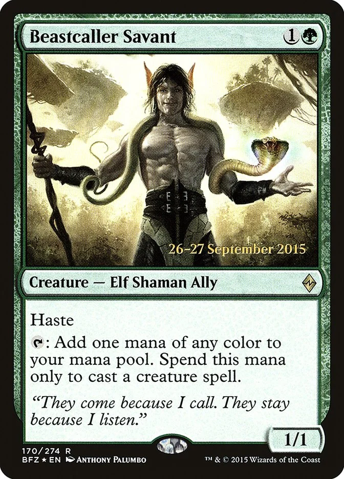 Beastcaller Savant 「PBFZ/170s」「EN」