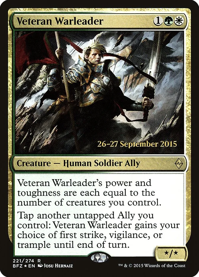 Veteran Warleader 「PBFZ/221s」「EN」