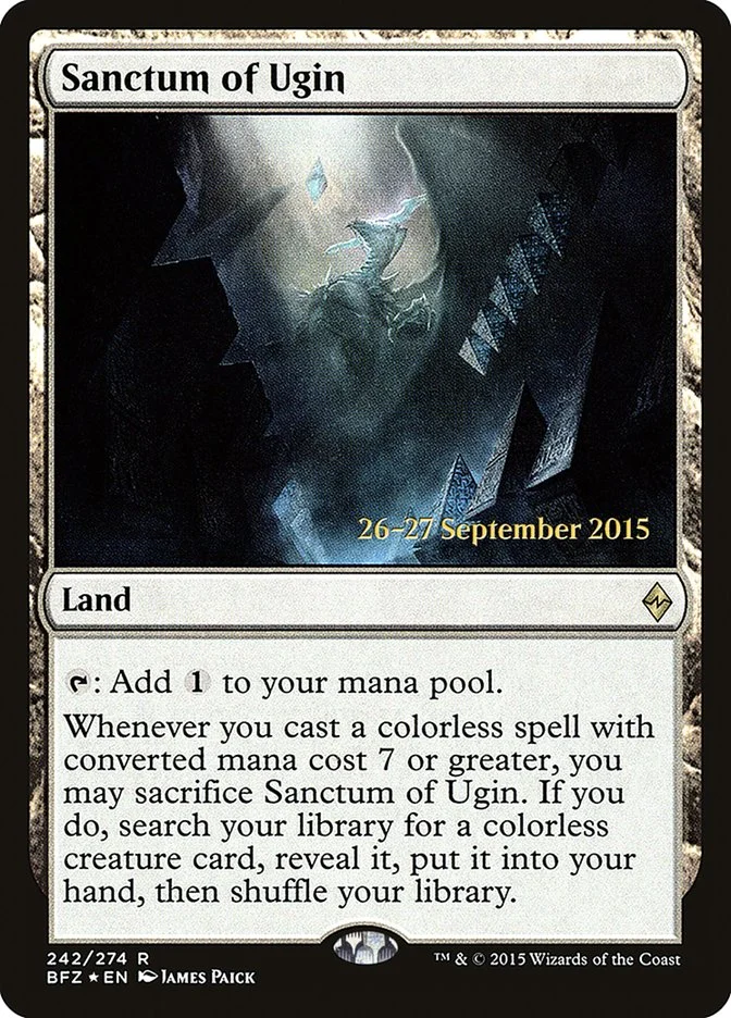 Sanctum of Ugin 「PBFZ/242s」「EN」