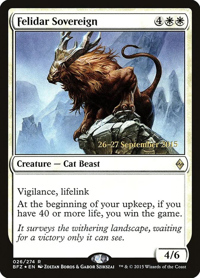 Felidar Sovereign 「PBFZ/26s」「EN」