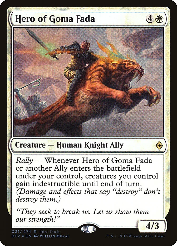 Hero of Goma Fada 「PBFZ/31」「EN」
