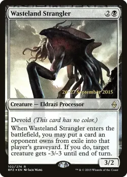Wasteland Strangler #102s · Magic: The Gathering