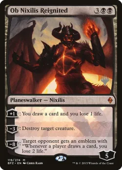 Ob Nixilis Reignited #119p · Magic: The Gathering