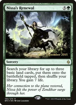 Nissa's Renewal 「PBFZ/180s」「EN」