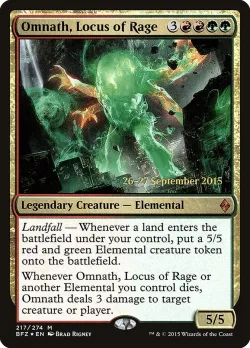 Omnath, Locus of Rage 「PBFZ/217s」「EN」