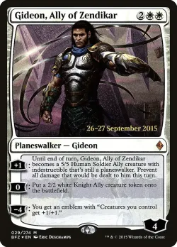 Gideon, Ally of Zendikar #29s · Magic: The Gathering