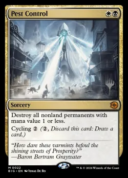 Pest Control #22p · Magic: The Gathering