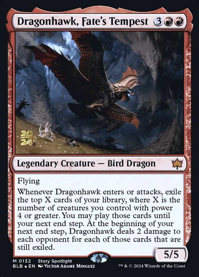Dragonhawk, Fate's Tempest 「PBLB/132s」「EN」